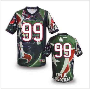 Houston Texans #99 J.J. Watt Stitched NFL Elite Fanatical Version Jersey (2)