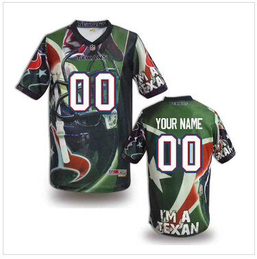 New Houston Texans Customized Jersey-02