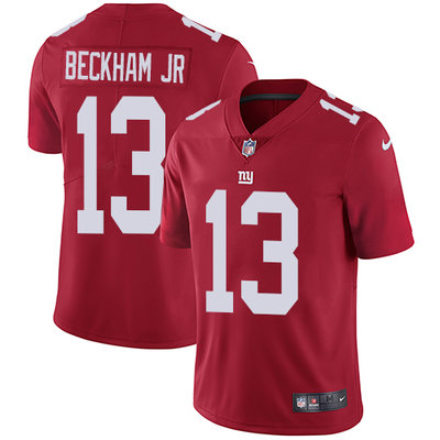 Nike Giants #13 Odell Beckham Jr Red Alternate Youth Stitched NFL Vapor Untouchable Limited Jersey Nike Giants #13 Odell Beckham Jr Red Alternate Youth Stitched NFL Vapor Untouchable Limited Jersey