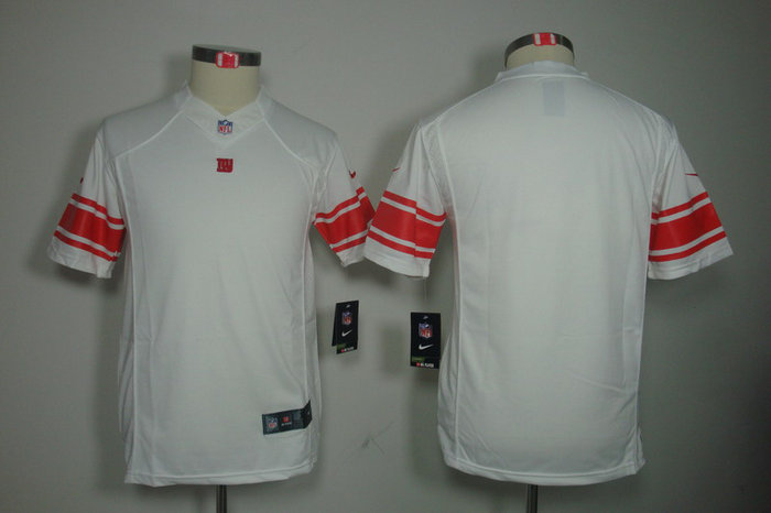 NEW NFL Youth New York Giants Blank White Jerseys NEW NFL Youth New York Giants Blank White Jerseys