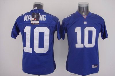 Youth New York Giants 10 Eli Manning blue Jerseys