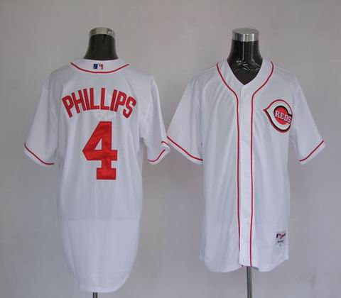 Cincinnati Reds 4 white Phillips