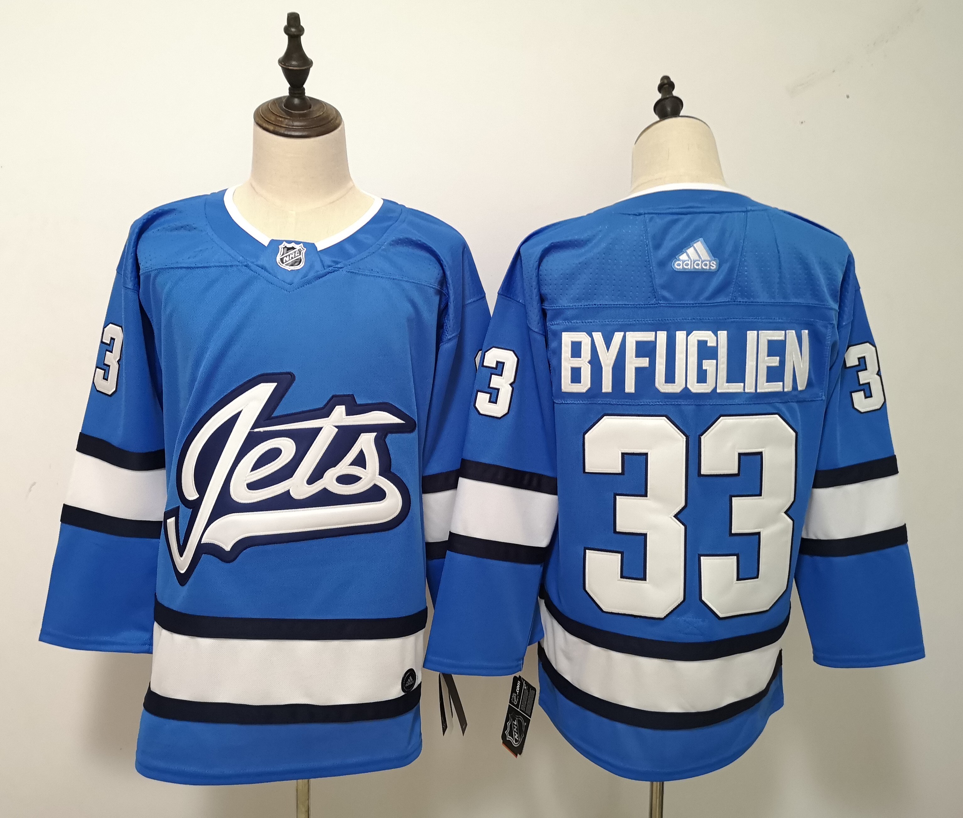Adidas Jets #33 Dustin Byfuglien Blue Alternate Authentic Pro Stitched NHL Jersey Adidas Jets #33 Dustin Byfuglien Blue Alternate Authentic Pro Stitched NHL Jersey