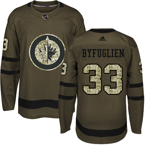 Adidas Jets #33 Dustin Byfuglien Green Salute to Service Stitched NHL Jersey Adidas Jets #33 Dustin Byfuglien Green Salute to Service Stitched NHL Jersey