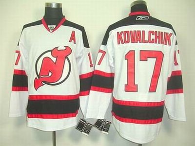 New Jersey Devils 17 Kovalchuk white jersey