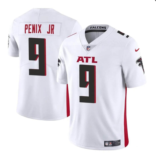 Youth Atlanta Falcons #9 Michael Penix Jr White 2024 Draft Vapor Untouchable Limited Stitched Football Jersey Youth Atlanta Falcons #9 Michael Penix Jr White 2024 Draft Vapor Untouchable Limited Stitched Football Jersey