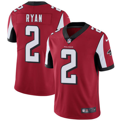 Nike Falcons #2 Matt Ryan Red Team Color Youth Stitched NFL Vapor Untouchable Limited Jersey Nike Falcons #2 Matt Ryan Red Team Color Youth Stitched NFL Vapor Untouchable Limited Jersey