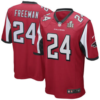 Youth Atlanta Falcons Devonta Freeman Nike Red Super Bowl LI Bound Game Jersey