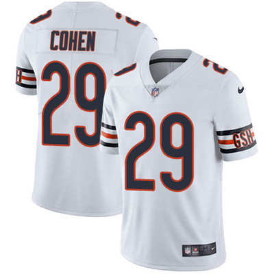 Nike Bears #29 Tarik Cohen White Youth Stitched NFL Vapor Untouchable Limited Jersey
