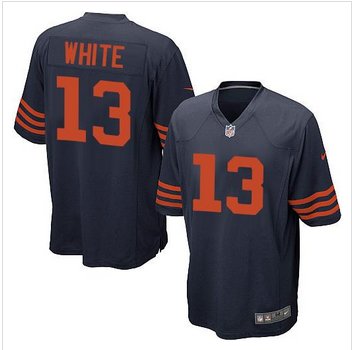 Youth New Bears #13 Kevin White Navy Blue 1940s Throwback Stitched NFL Elite jersey