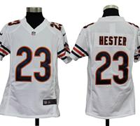 Youth Nike NFL Chicago Bears 23 Devin Hester White Jerseys