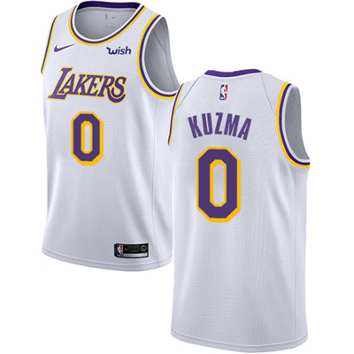 Nike Lakers #0 Kyle Kuzma White Youth NBA Swingman Association Edition Jersey Nike Lakers #0 Kyle Kuzma White Youth NBA Swingman Association Edition Jersey