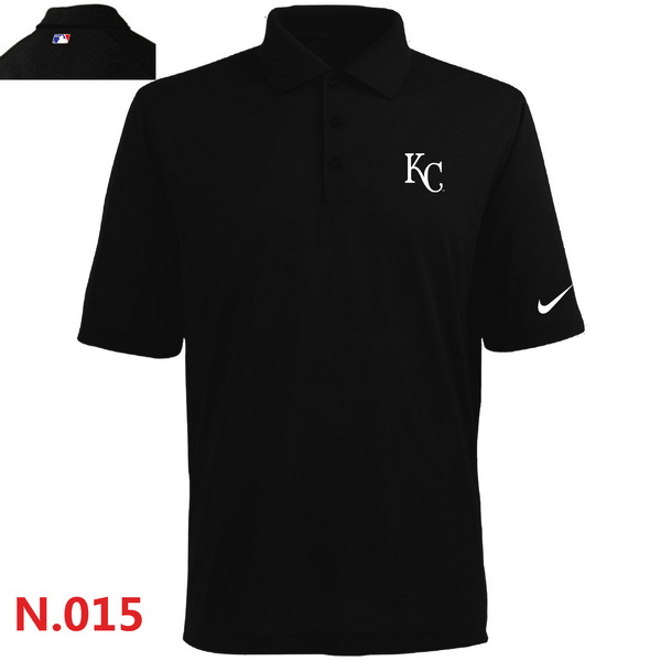Nike Kansas City Royals Men's Black Polo Shirt