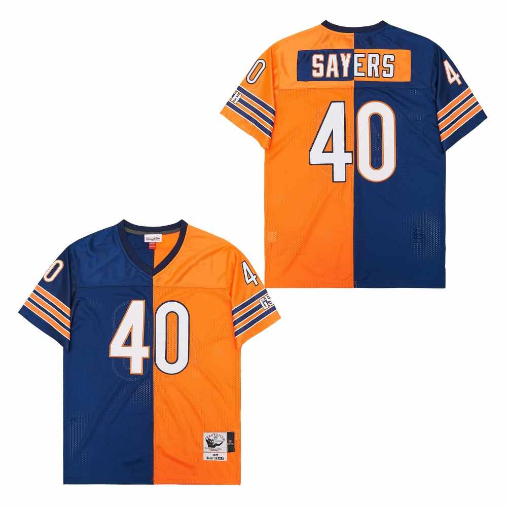 Mitchell&Ness Bears #40 Throwback Men's Throwback Stitched NFL Jerseys 5
