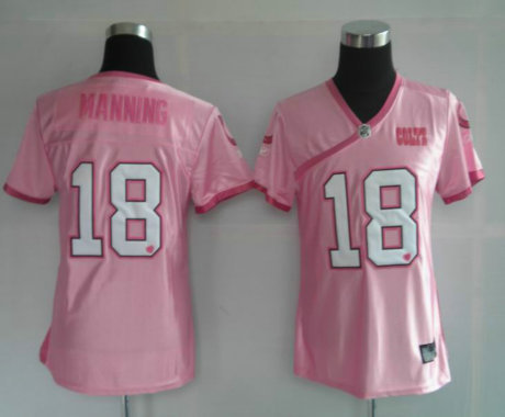 women jerseys Indianapolis Colts 18 Peyton Manning pink