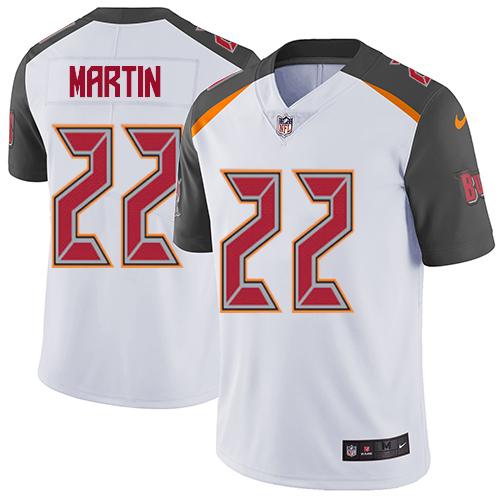 Nike Buccaneers #22 Doug Martin White Youth Stitched NFL Vapor Untouchable Limited Jersey