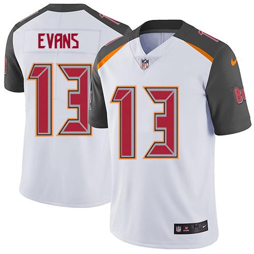 Nike Buccaneers #13 Mike Evans White Youth Stitched NFL Vapor Untouchable Limited Jersey Nike Buccaneers #13 Mike Evans White Youth Stitched NFL Vapor Untouchable Limited Jersey