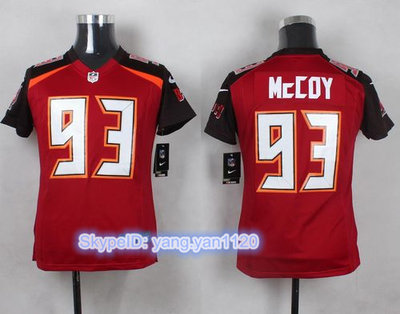 Nike Buccaneers #93 Gerald McCoy Red Team Color Youth Stitched NFL New Elite Jersey