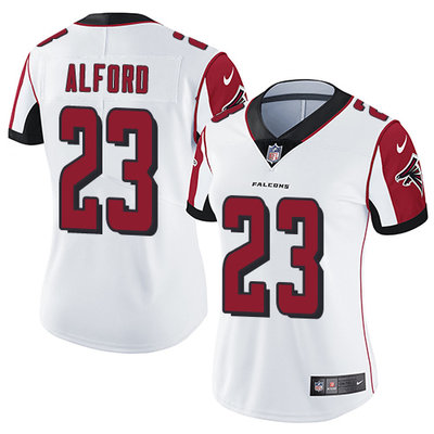 Nike Falcons #23 Robert Alford White Women's Stitched NFL Vapor Untouchable Limited Jersey Nike Falcons #23 Robert Alford White Women's Stitched NFL Vapor Untouchable Limited Jersey