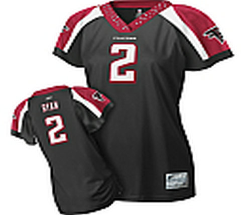 Atlanta Falcons Matt Ryan 2 Womens Field Flirt Fashion Jersey