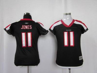 Women Atlanta Falcons 11 Julio Jones black color jersey