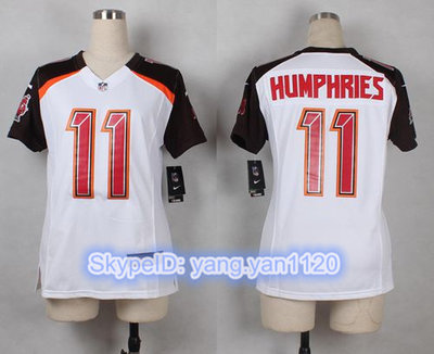 Nike Buccaneers #11 Adam Humphries White Women's Stitched NFL New Elite Jersey