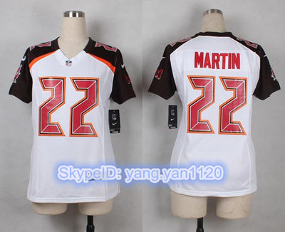Nike Buccaneers #22 Doug Martin White Women's Stitched NFL New Elite Jersey Nike Buccaneers #22 Doug Martin White Women's Stitched NFL New Elite Jersey