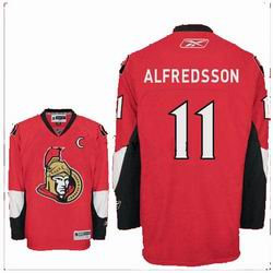 tawa Senators 11 ALFREDSSON red jerseys