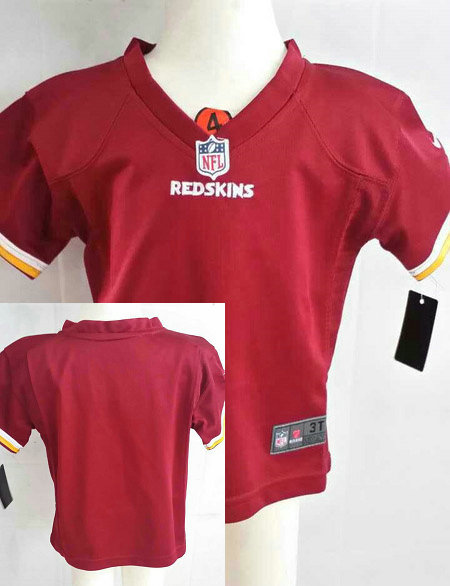 Kids Washington Redskins Red Nike Jersey