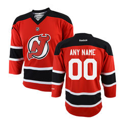 Reebok New Jersey Devils Preschool Replica Home Custom Jersey - Red
