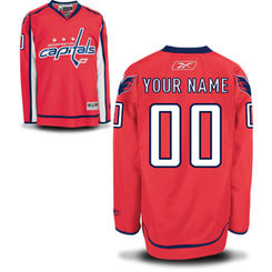 Reebok Washington Capitals Custom Youth Premier Home Jersey
