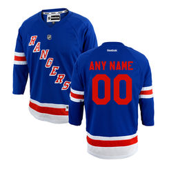 Reebok New York Rangers Preschool Replica Home Custom Jersey - Royal Blue
