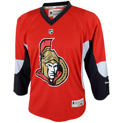 Reebok Ottawa Senators Infant Replica Home Custom Jersey - Red