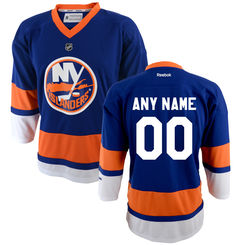 Reebok New York Islanders Youth Replica Home Custom Jersey - Royal Blue