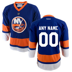 Reebok New York Islanders Infant Replica Home Custom Jersey - Royal
