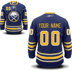 Reebok Buffalo Sabres Custom Youth Premier Home Jersey