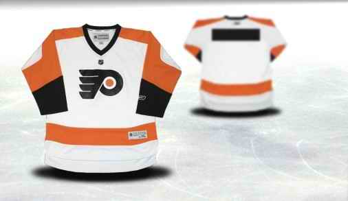 Philadelphia Flyers Youth Customized White Jersey