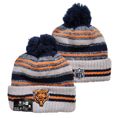 Bears Team Logo Pom Knit Hat YD