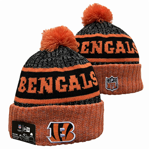 Bengles Team Logo Pom Knit Hat YD-1