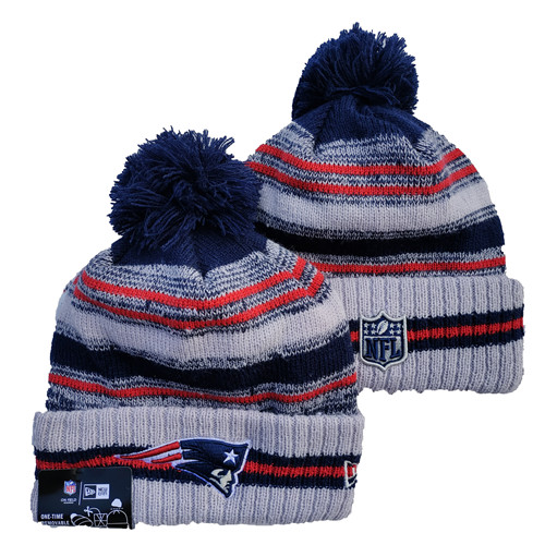 Patriots Team Logo Pom Knit Hat YD