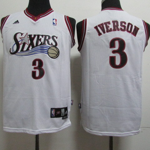 NBA Denver Nuggets #3 Lverson Yellow Yellow Revolution 30 Swingman Youth Jerseys