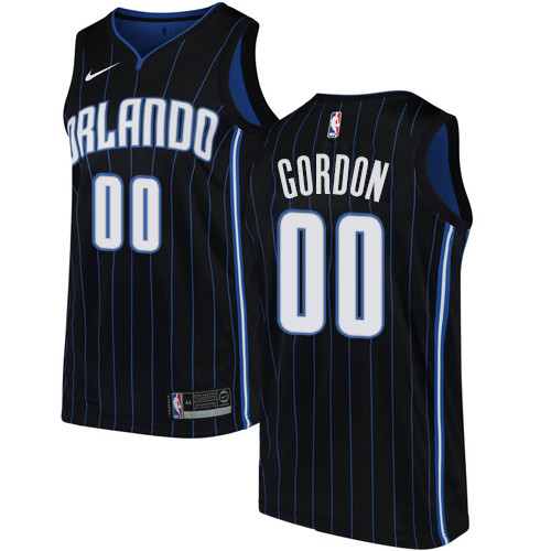 Magic #00 Aaron Gordon Black Youth Basketball Swingman Statement Edition Jersey