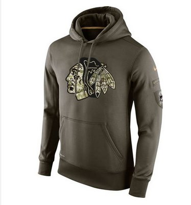 Men's Chicago Blackhawks Nike Salute To Service NHL Hoodie Men's Chicago Blackhawks Nike Salute To Service NHL Hoodie