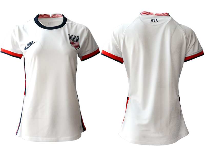 Womens USA Home Blank Jersey