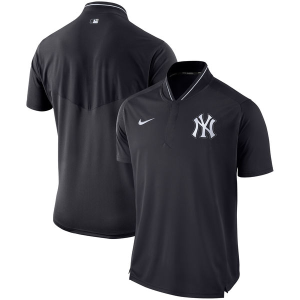 Men's New York Yankees Nike Navy Authentic Collection Elite Performance Polo