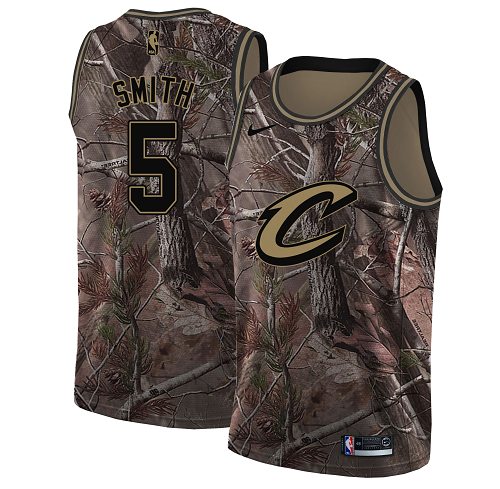 Nike Cavaliers #5 J.R. Smith Camo Youth NBA Swingman Realtree Collection Jersey Nike Cavaliers #5 J.R. Smith Camo Youth NBA Swingman Realtree Collection Jersey