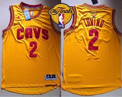 Revolution 30 Cavaliers #2 Kyrie Irving Gold The Finals Patch Stitched Youth NBA Jersey Revolution 30 Cavaliers #2 Kyrie Irving Gold The Finals Patch Stitched Youth NBA Jersey