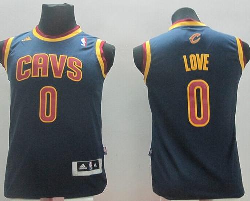 Revolution 30 Cavaliers #0 Kevin Love Navy Blue Stitched Youth NBA Jersey Revolution 30 Cavaliers #0 Kevin Love Navy Blue Stitched Youth NBA Jersey