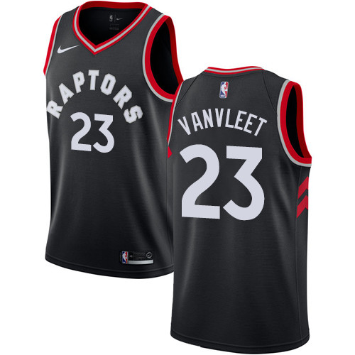 Raptors #23 Fred VanVleet Black Youth Basketball Swingman Statement Edition Jersey