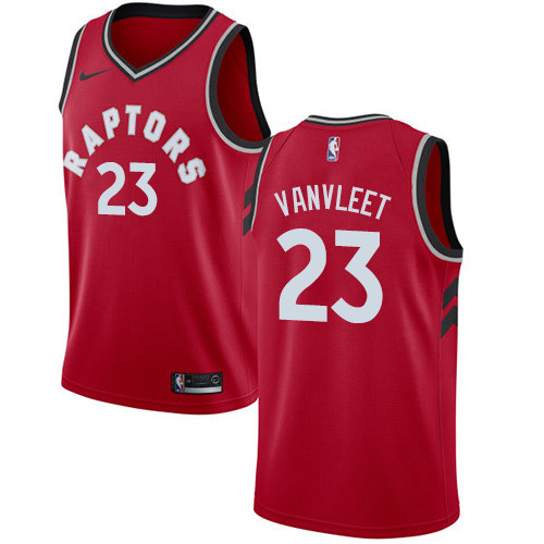Raptors #23 Fred VanVleet Red Youth Basketball Swingman Icon Edition Jersey